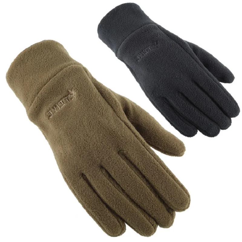 CHIZIYO 2024 men\'s winter gloves couples women outdoor fleece warm cold winter gloves motorcycle riding gloves