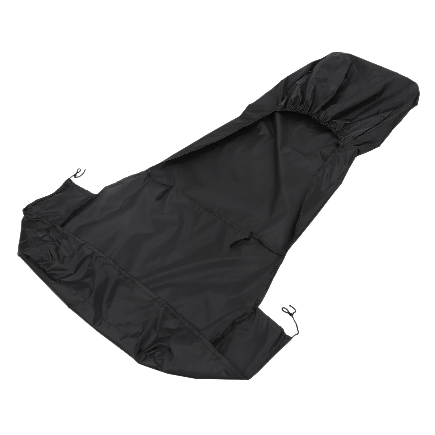 Housses de siège de camionnette avant en nylon imperméable, paire noire, protecteurs universels, 2 pièces