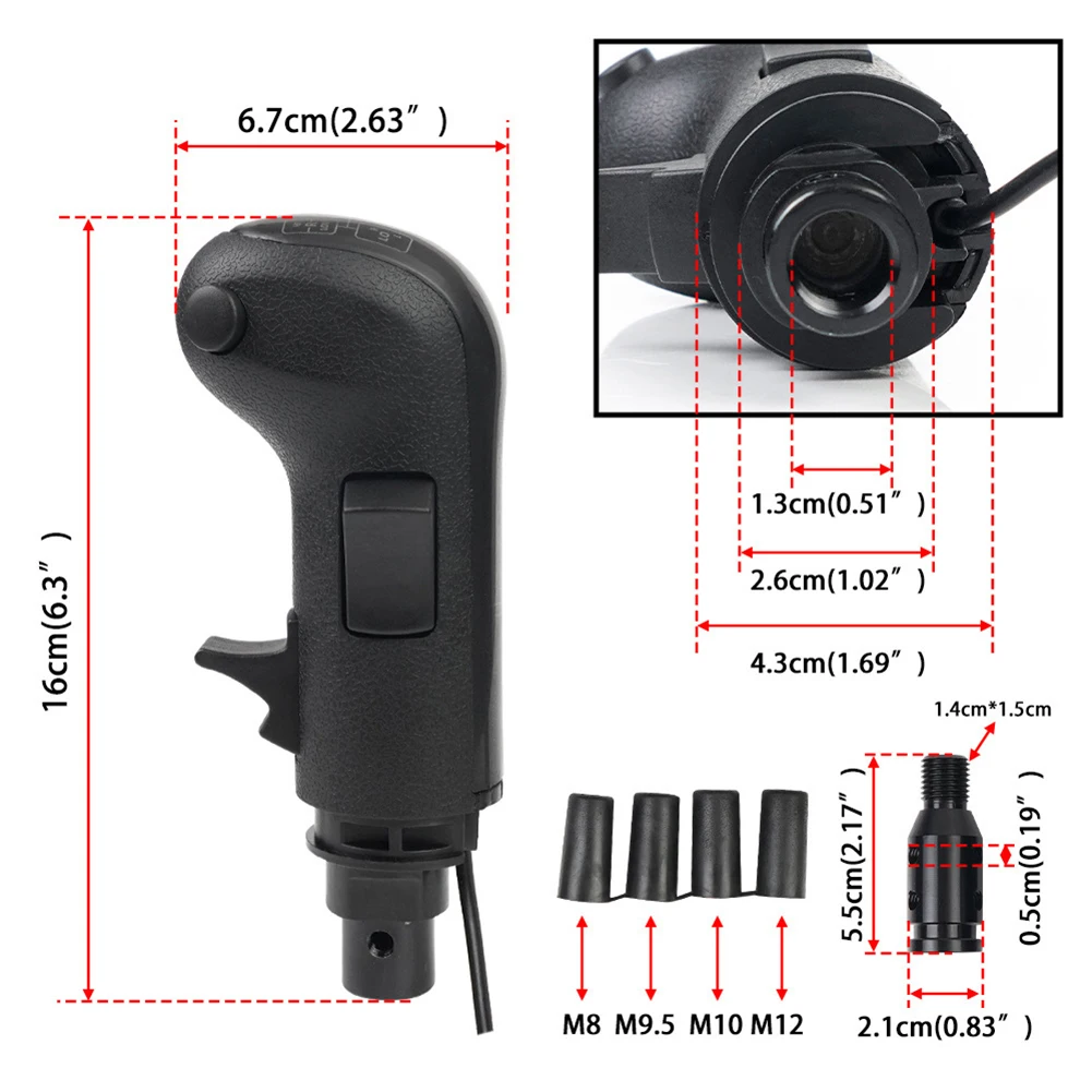 Realistic Truck Shifting Truck Shifter 18-speed Support High low Range Switch Dual Switch Buttons PC Racing Simulation
