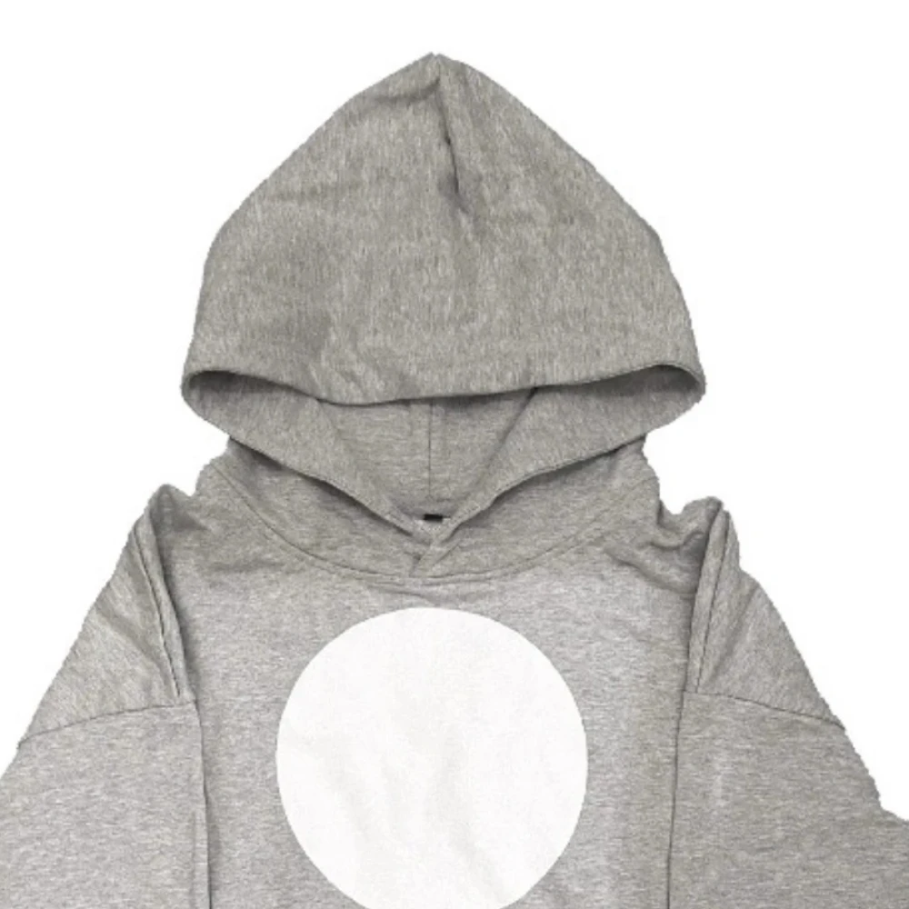 Europeu e americano ins personalizado impressão escura camisola manga longa pulôver com capuz casaco retro moda de rua y2k senhoras adva