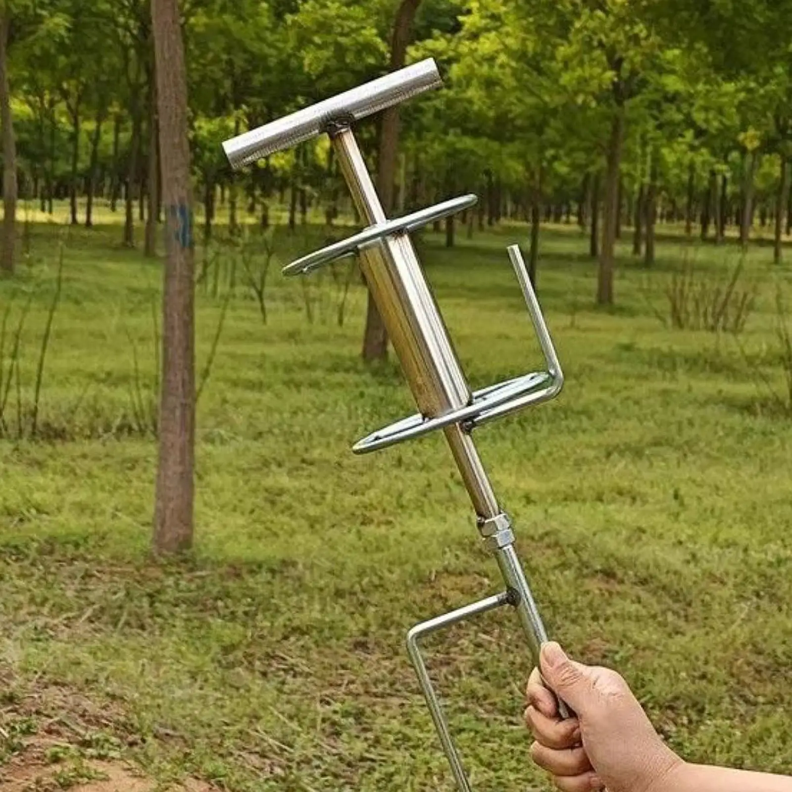 Hose Guide Stake, Sturdy Rotating Hose Holder, Easy Installation, Prevents Kinks And Twists