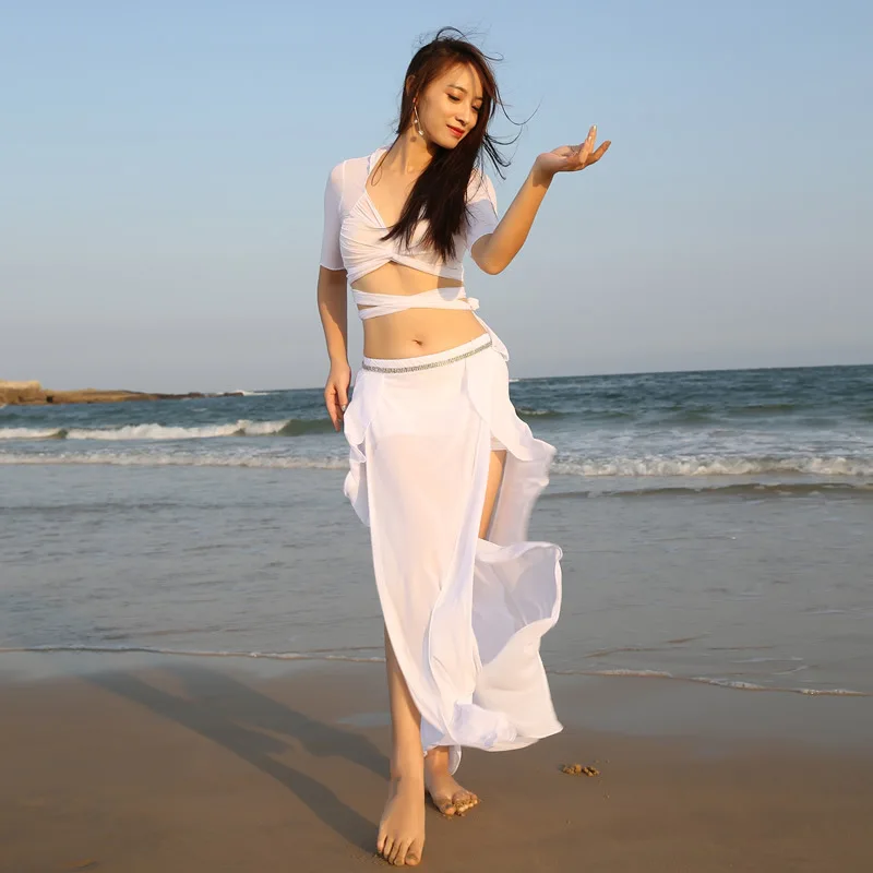 Spódnica do tańca brzucha Tancerka Taniec brzucha Zestaw do tańca orientalnego Kostium do tańca brzucha Kostium do tańca brzucha Swing Spódnica do tańca