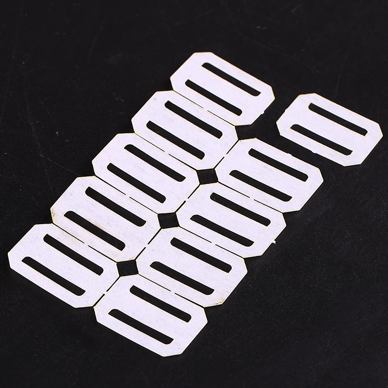 【BS】20/40Pcs Nylon Rudder Paper Hinge Aileron Connector For  Foam Airplane DIY Fixed Wing Aircraft