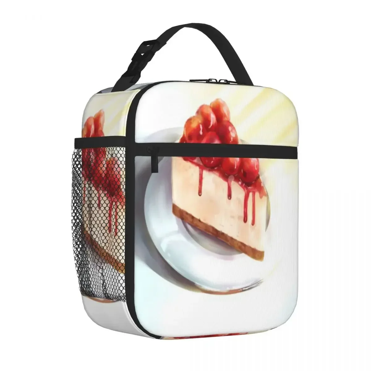 Hot Sale Sweet Cake Leisure Neoprene Lunch Bag Kindergarten Snack Kids Lunch Bag