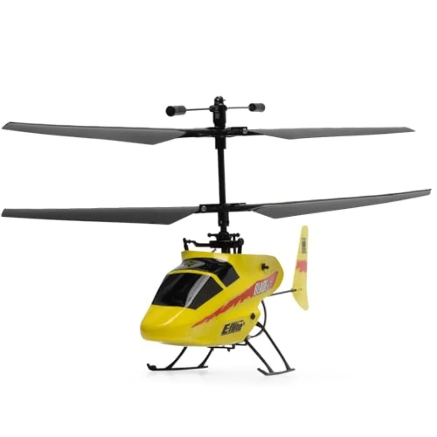 RC Helicopter mCX Anniversary Edition BNF Basic for indoor flying, lightweight plastic body, red-black color scheme, ultra-stab