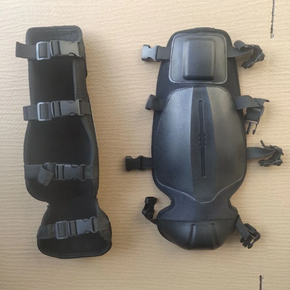 Waterproof Gardening Knee Pads Anti-Collision Anti-Slip Motorcycle Knee Pads Elastic Adjustable Strap Leg Protective