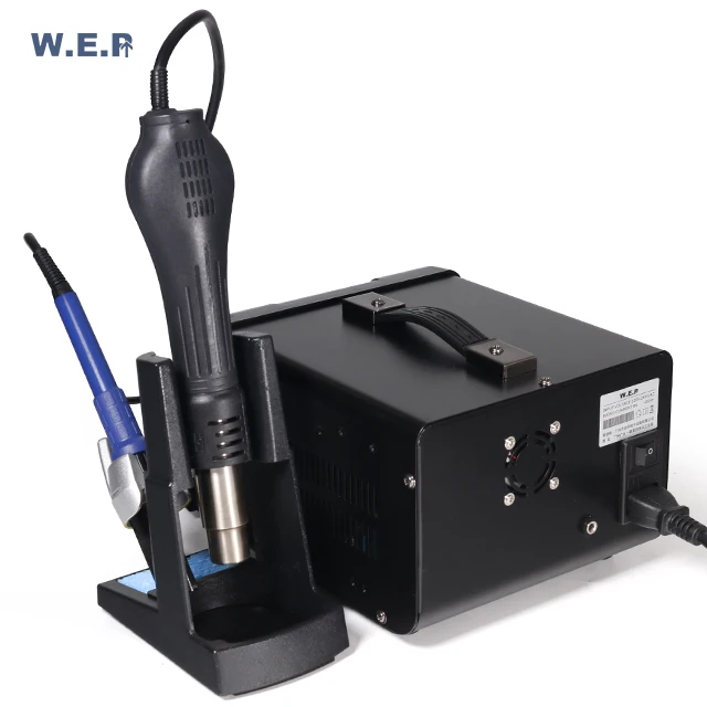 

SMD Soldering Station USB DC Power Supply Heat Gun BGA Rework Station Solder Iron 853D 5A II 920W