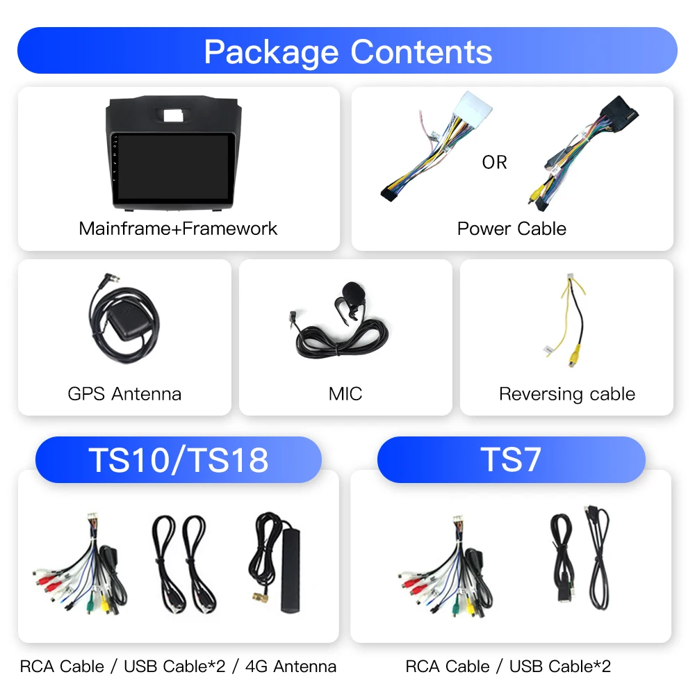 Cal Radio samochodowe 9 dla chevroleta trailblazera 2012 - 2016 S-10 S10 colado dla Isuzu D-Max DMAX 4G odtwarzacz multimedialny Stereo BT5.0 4G LTE