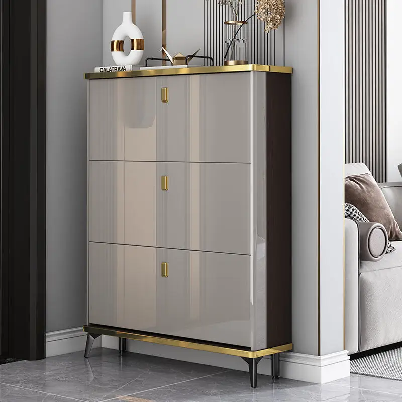 

Dorm Designer Shoe Cabinet Storage Closets Balcony Luxury Bedroom Shoe Cabinet Display Armoires De Salon Livingroom Furniture