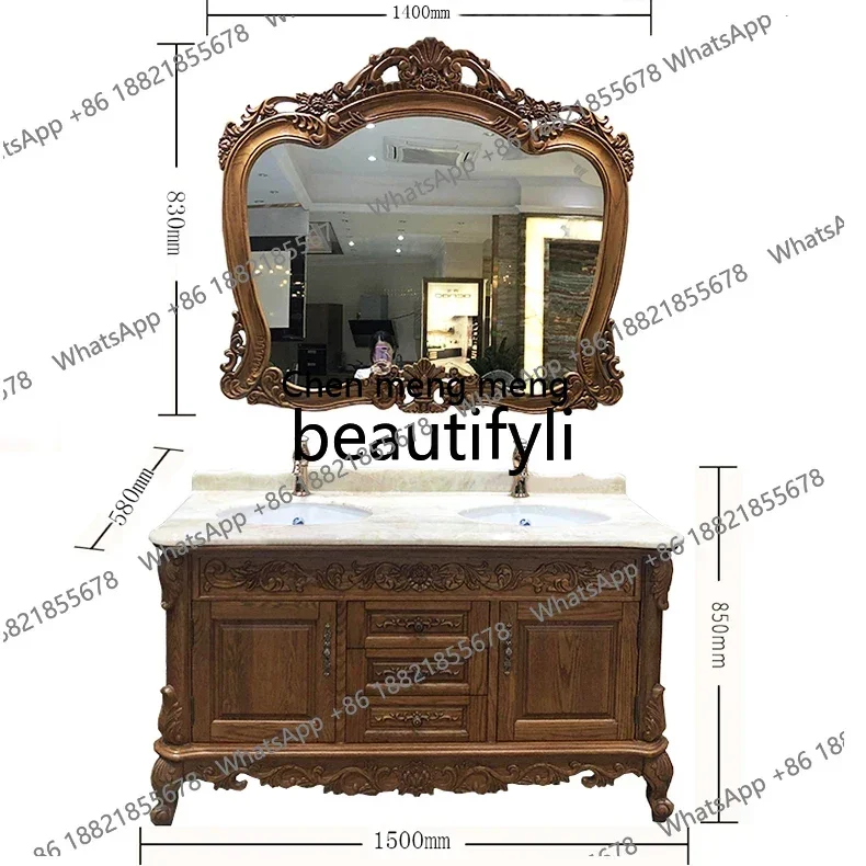 وصل حديثًا حوض غسيل خزانة حمام أوروبي ممتد من الأرض حتى السقف، حوض غسيل مزدوج لخزانة الحمام