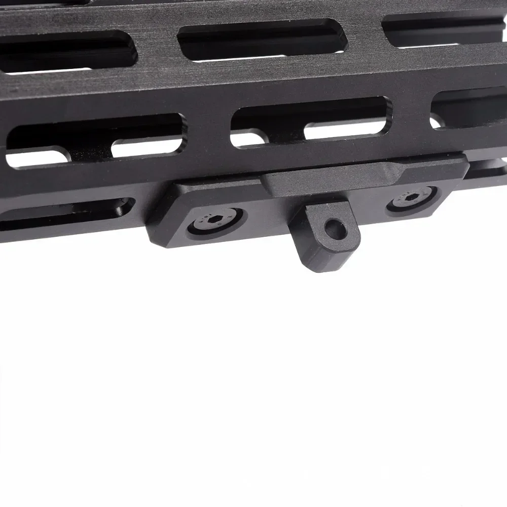 M-LOK Keymod Bipod Mount Handguard Adapter Low Profile AR15 Hunting Accessories Rifle Picatinny Rail Mount