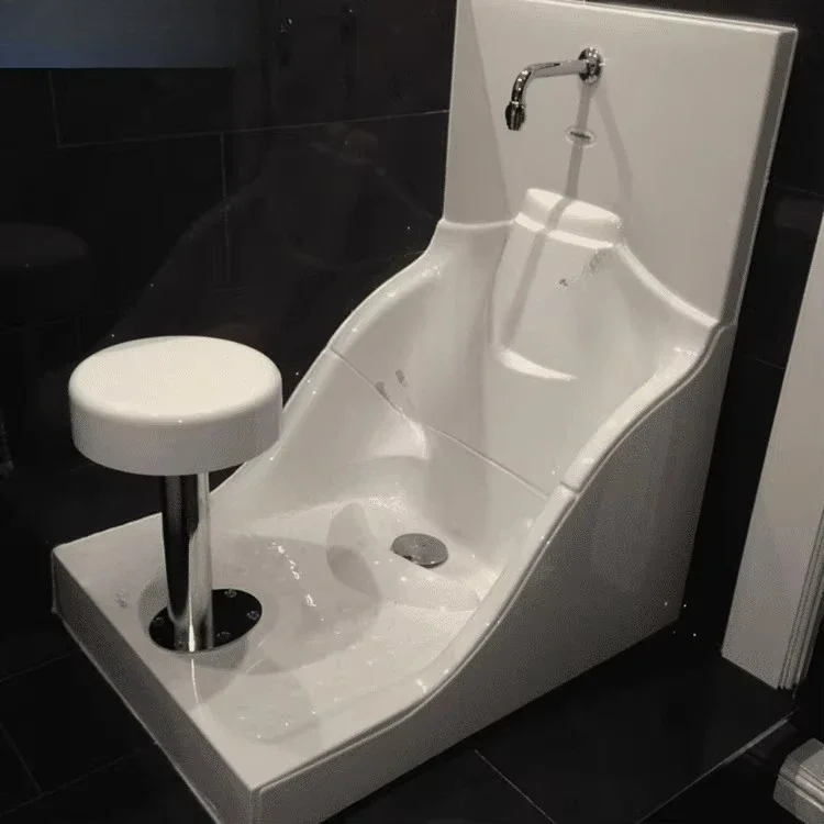 Boat Mosque Wudu Sink Ceremony Muslim Rawabo Cleaning Wudu Modular Foot and Hand Washing