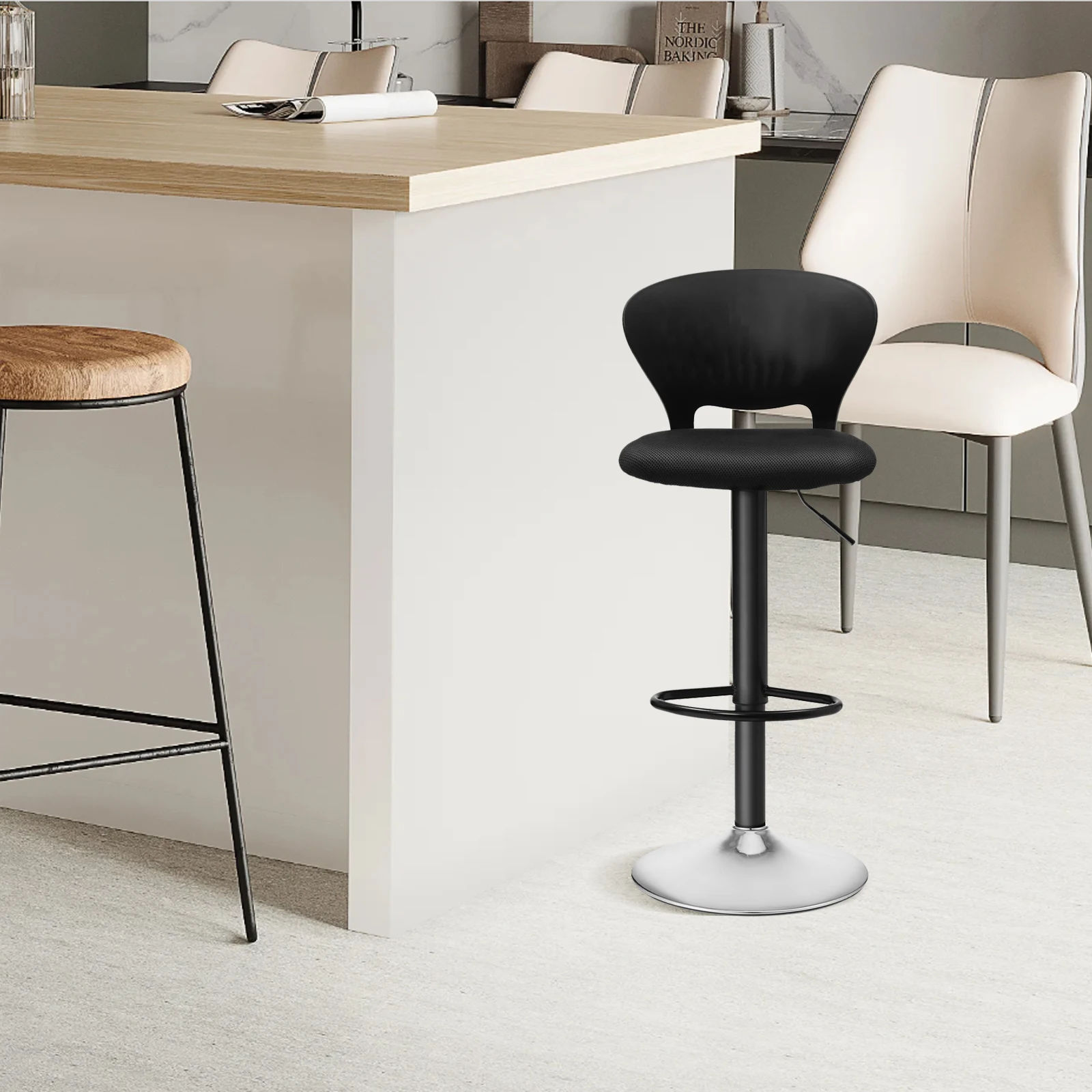 

Heavy Duty Office Chair Base Round Stool Metal Replacement Durable Stable Gaming Bar Stools Parts