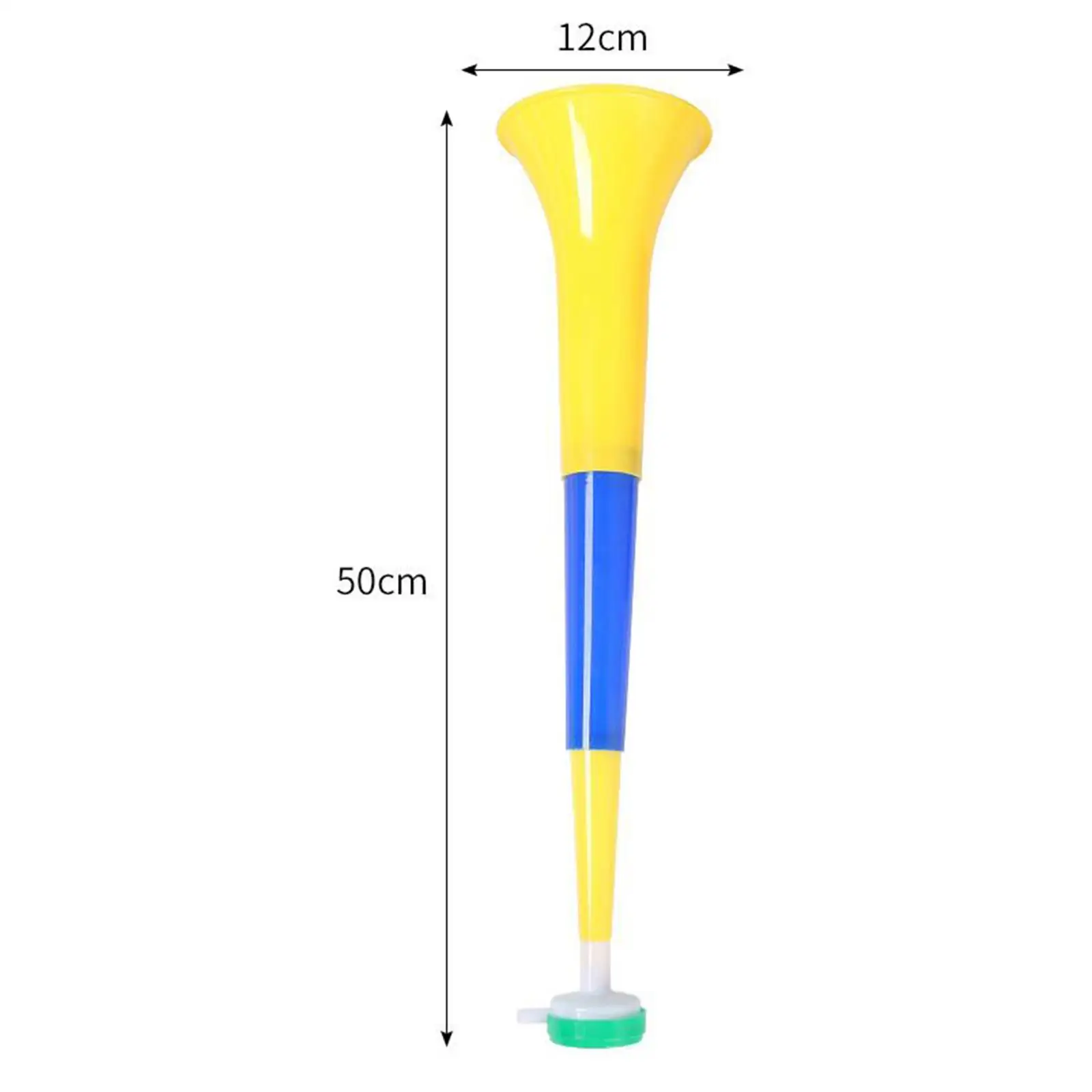 3Pcs Stadium Cheer Fan Trumpet Noise Maker Cheerleading Toy for Events