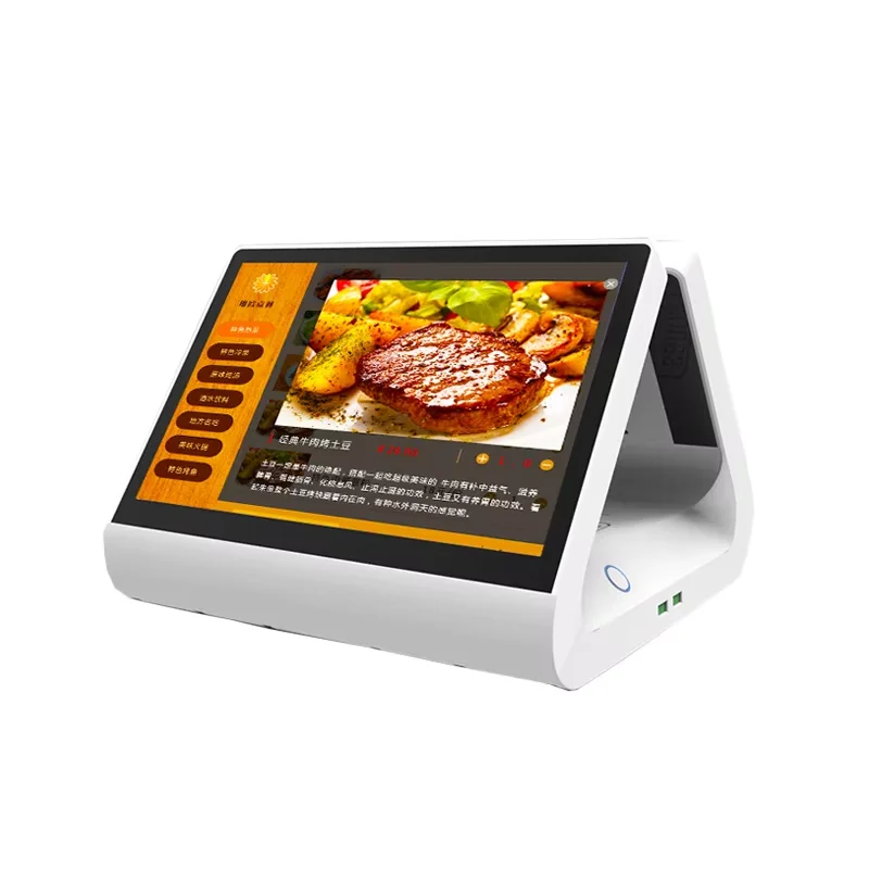 

All in One Touch POS Dual 11.6inch Android 4G POS Terminal Support Wifi NFC Restaurant POS System