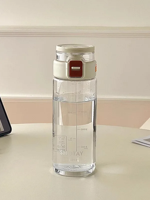 

Portable Spor mat Women's Water Cup Food ade Tritan High Temperature Resistant Handy Drink Straight Cup