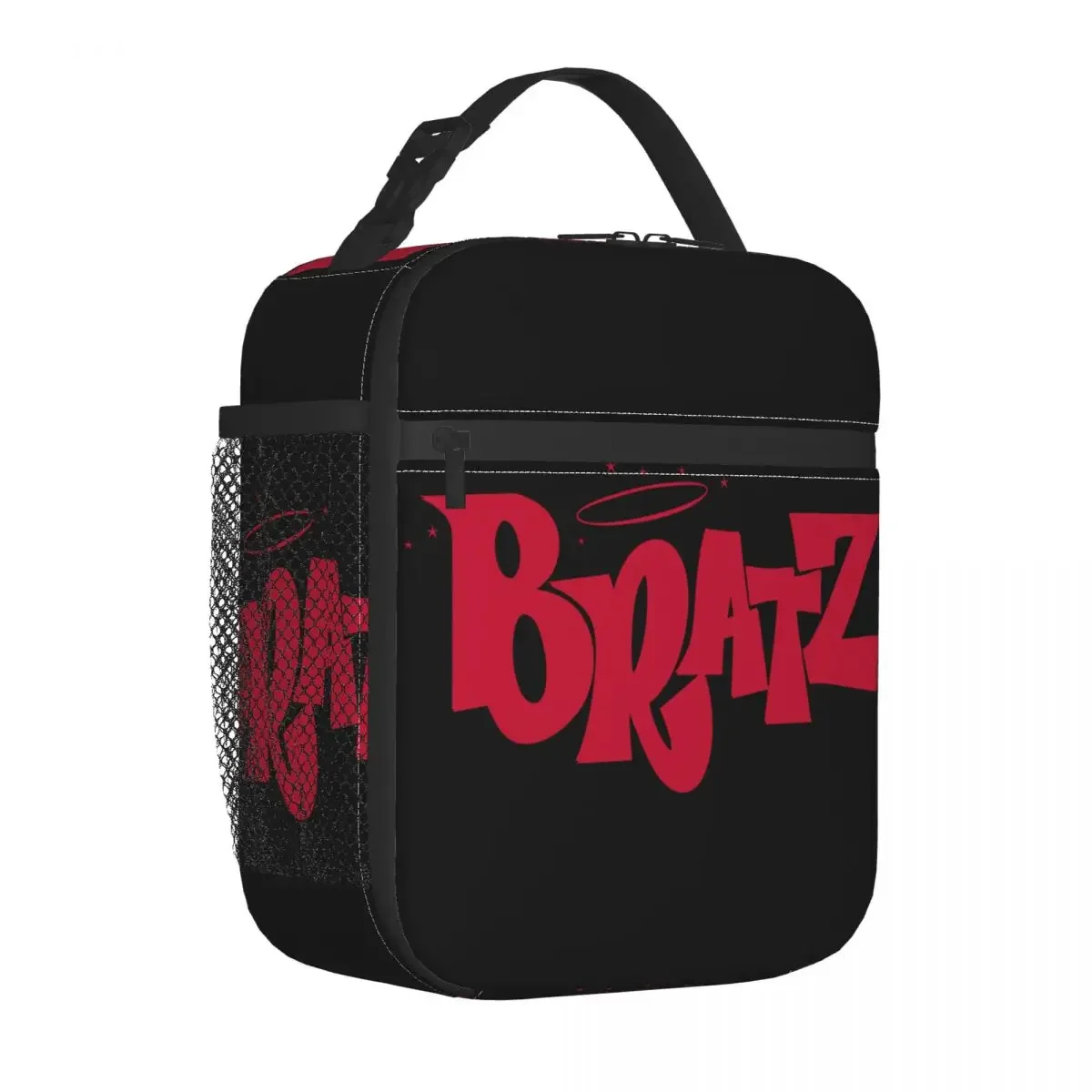 Bratz-Logo Insulated Lunch Bags Cooler Lunch Container Leakproof Tote Lunch Box Men Women Office Picnic