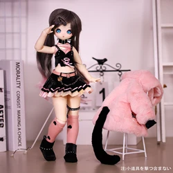 DBS 1/4 BJD Dream Fairy Resin Anime Character Cute Style tan skin and white skin 16 Inch Ball Full Set 40CM MSD Gift