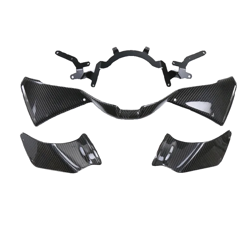 

Modified carbon fiber GP fixed wind wing front rectifier side panel, motorcycle accessories