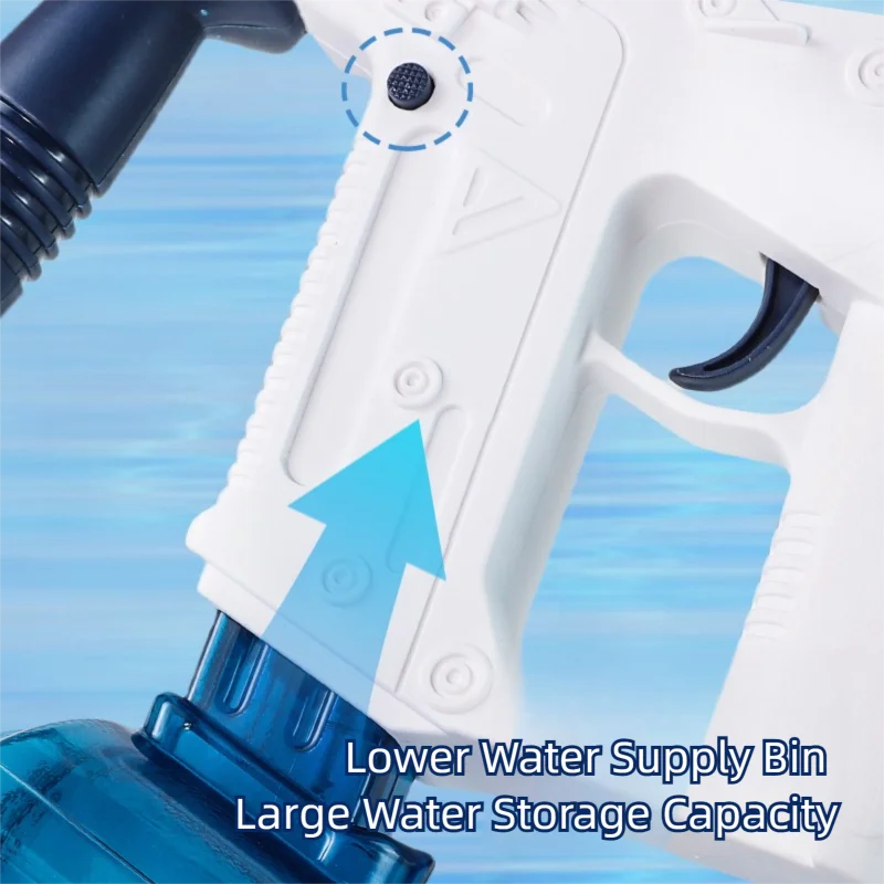 Uzi – pistolet à eau électrique à feu continu à longue épée, deux Magazines, grande capacité, plage en plein air, jouets cadeaux pour garçons et filles