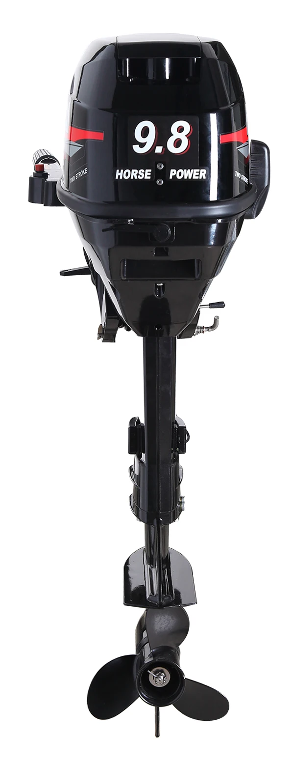 Water Cooled HANGKAI 9.8HP 2 Stroke Gasoline Outboard Motors For Fishing Boat