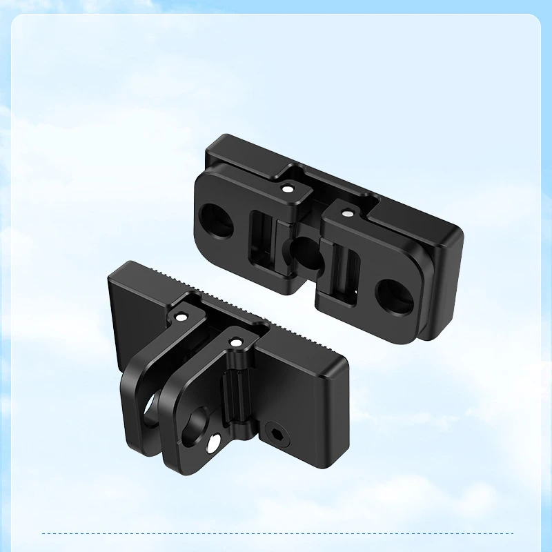 Suitable for insta360x4/x3 Metal Quick Release Bracket Foldable with 1/4 Threaded Port Expansion Accessories