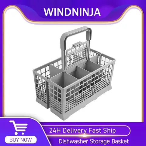 Uniwersalny koszyk do zmywarki wielofunkcyjny na noże i widelce, składany pojemnik na sztućce, część koszyka do zmywarki.