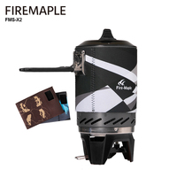 Fire-Maple FMS-X2 Cooking System Outdoor Gas Stove Burner Portable Heat Exchanger Pot Piezo Ignition Camping Hiking Gas Cooker