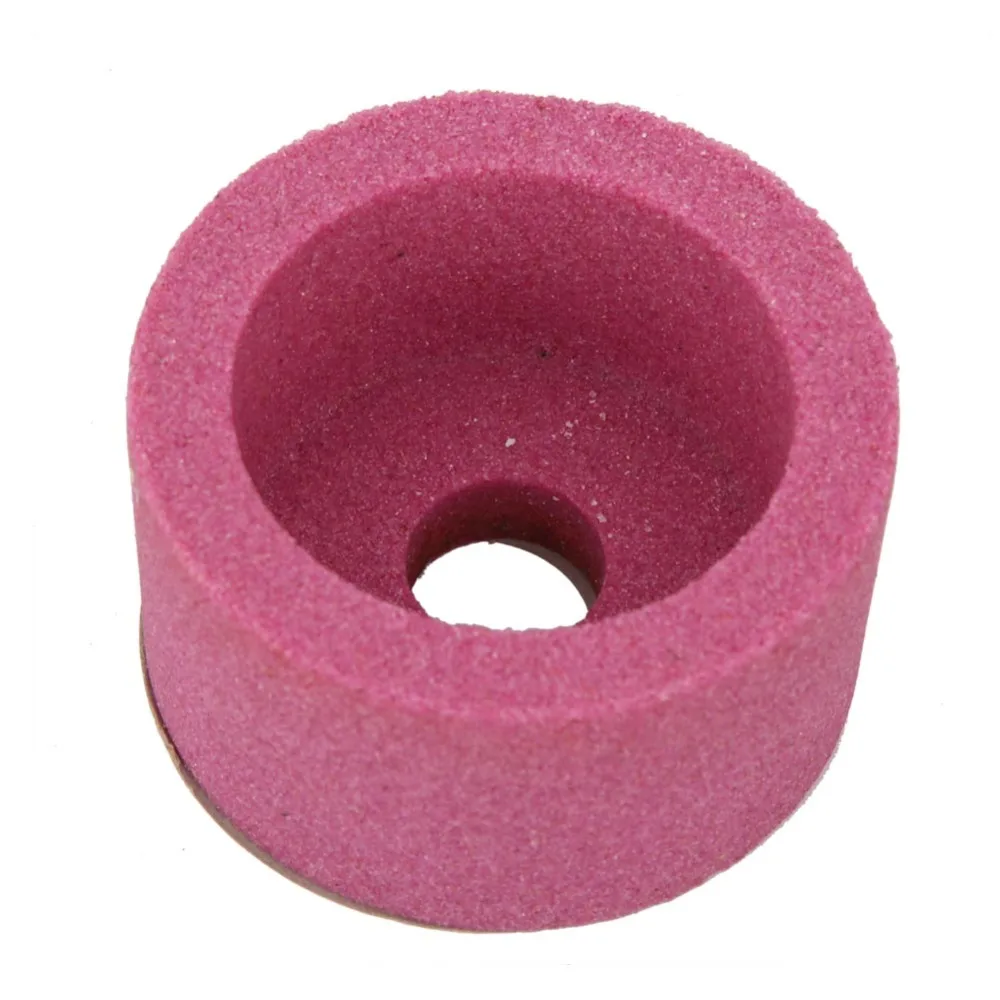 

3 Inch Cup Grinding Wheel 46 Grits / 120 Grits Chrome Corundum Abrasive Wheel Red 75 x 40 x 20mm Flaring Cup Wheel