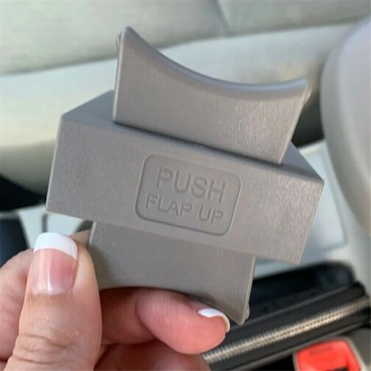 Car Center Console Cup Holder Partition 55620-02140 for Toyota Corolla 2009-2013 Folding Removable Cup Holder Gray