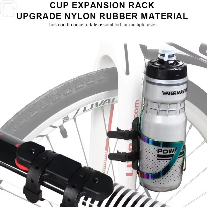 Toptrek Fahrrad-Flaschenhalter MTB-Zubehör Flaschenhalterung Rennrad-Halter Leichter Flaschenkäfig Langlebiges Fahrrad-Zubehör – Detail 14