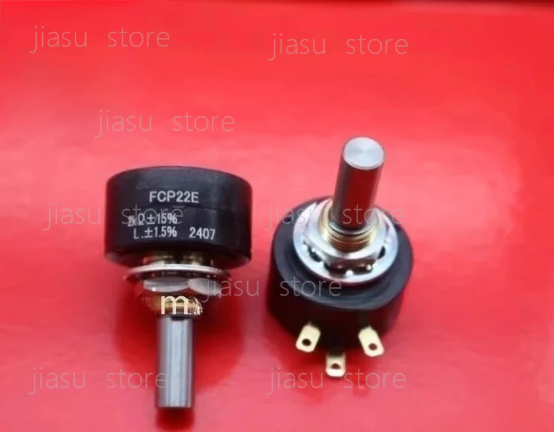 1pcs SFCP22E Conductive Plastic Potentiometer Precise 1K 5K 10K Single Circle Rotation/Continuous Rotation