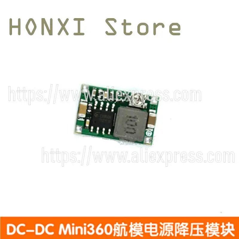 2PCS Mini360 model aircraft power step-down DC DC super small power supply module car power LM2596