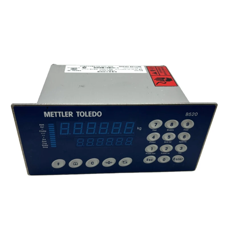 

Mettler Toledo B520 weighing instrument Weighing display