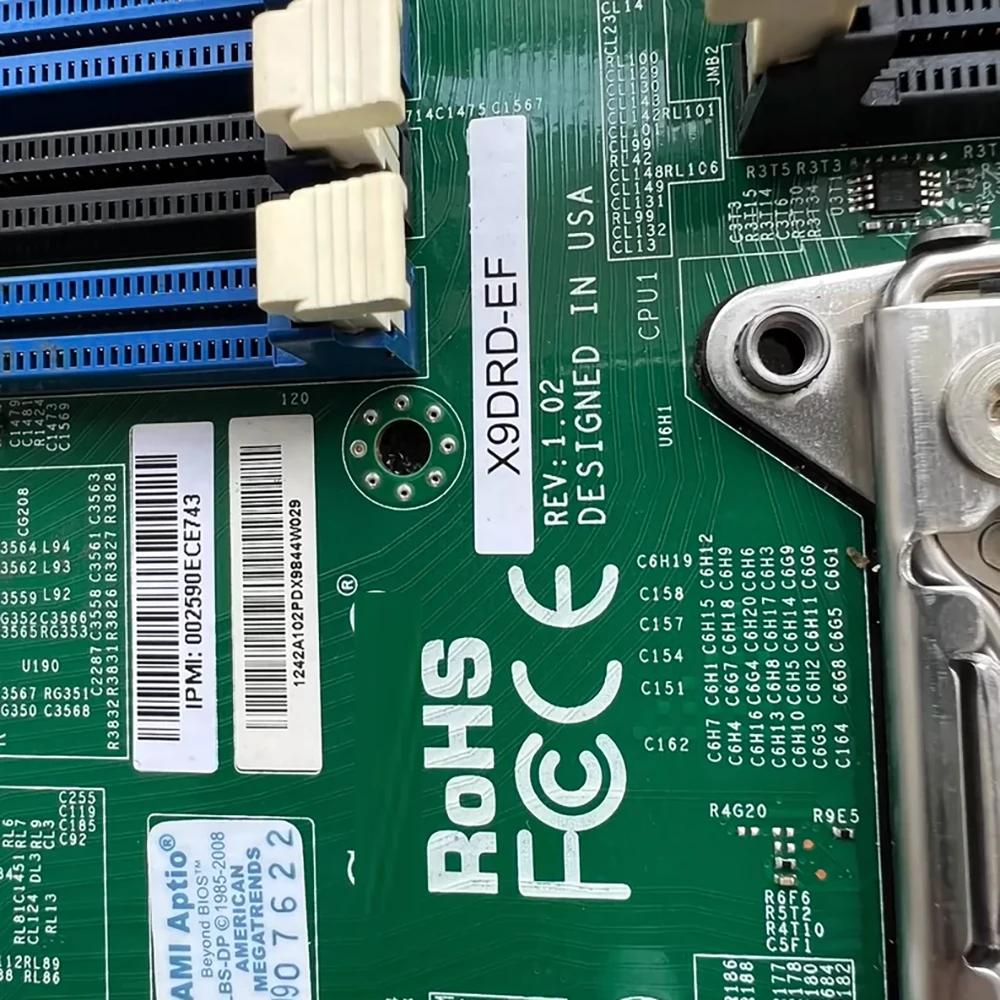 For Supermicro Server motherboard C602 X9DRD-EF