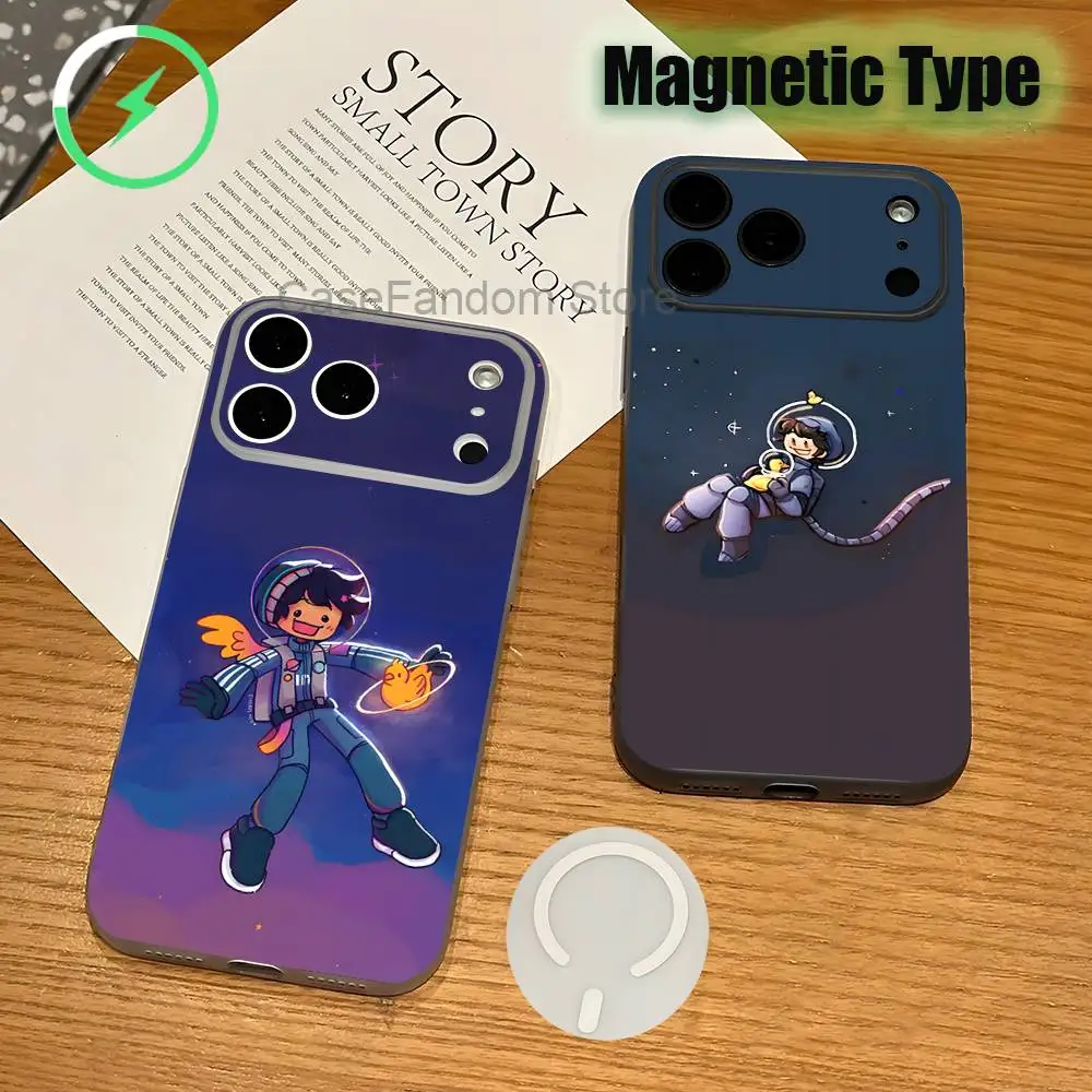 

Q-Quackity My Beloved Shockproof Transparent White Phone Case For iPhone 17,16,15,14,13,12,11,Pro,Max Magnetic Wireless Charging