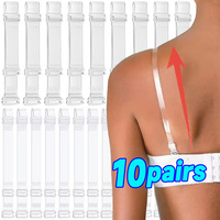 Summer New Invisible Bra Shoulder Straps for Women Silicone Bra Belt Underwear Accessories Transparent Adjustable Bras Strap