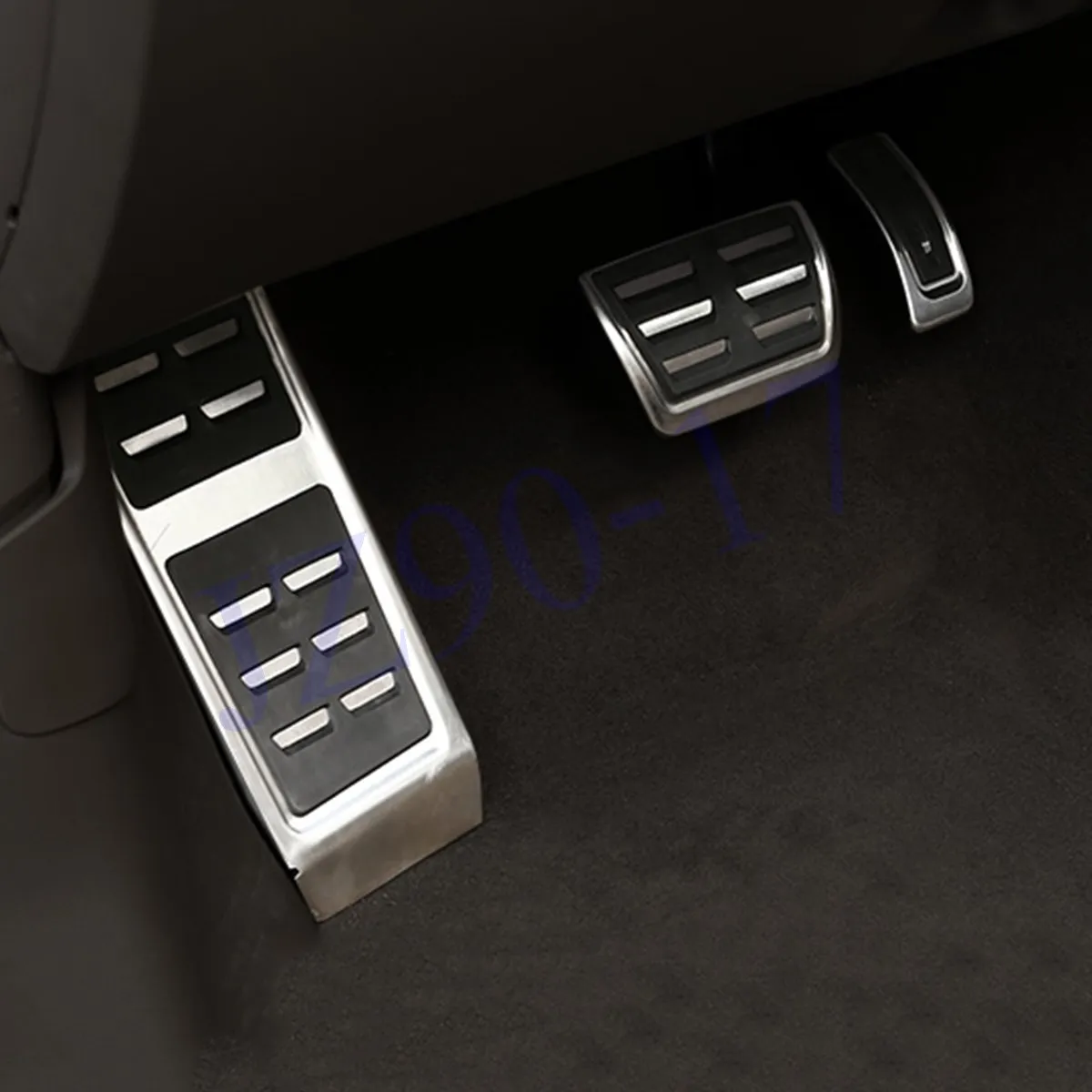 3X No Slip Non Slip Foot Rest Accelerator Fuel Brake Pad Pedal Fit Audi A4 B8 A5 S5 A6 S6 A7 Q5 2012-2016 Trim Accessories