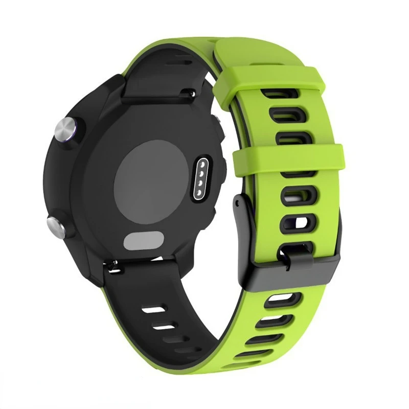 Cinturino sportivo in Silicone morbido da 20mm 22mm per cinturino Garmin Vivoactive 3 4 per Huawei Watch GT 2 cinturino per cinturino per Garmin