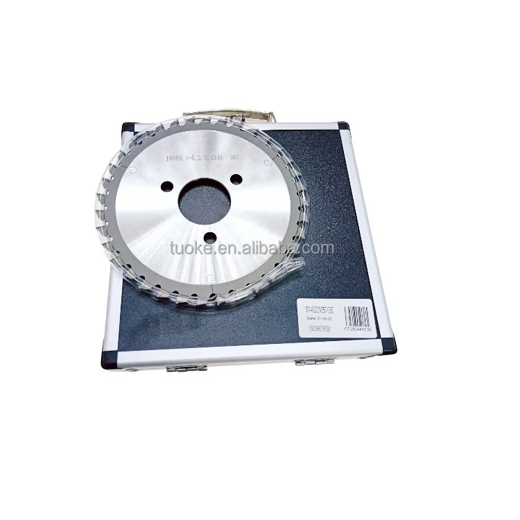 TUOKE PCD Sawblade 180x4.4-5.2x45x36z DP Saw Blades Hot in Russia Cutter with Knives Woodworking Industrial No Coating