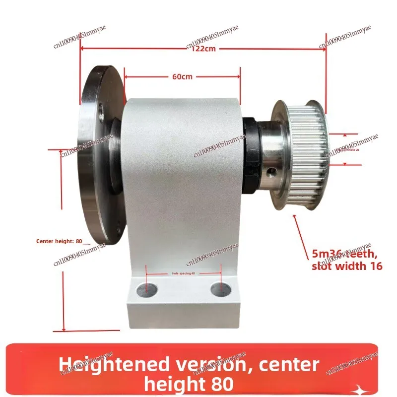 Lathe Spindle High-strength Lathe Bedside Assembly High-precision Integrated Spindle Assembly with Flange