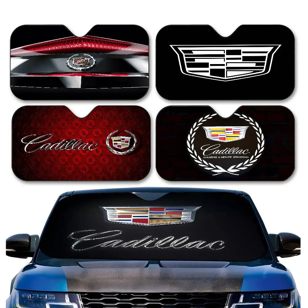 

Солнцезащитный экран для автомобиля C-Cadillac, для переднего окна, подходит для большинства седанов и внедорожников, блокирует максимальное количество УФ-лучей, сохраняет прохладу в салоне автомобиля.
