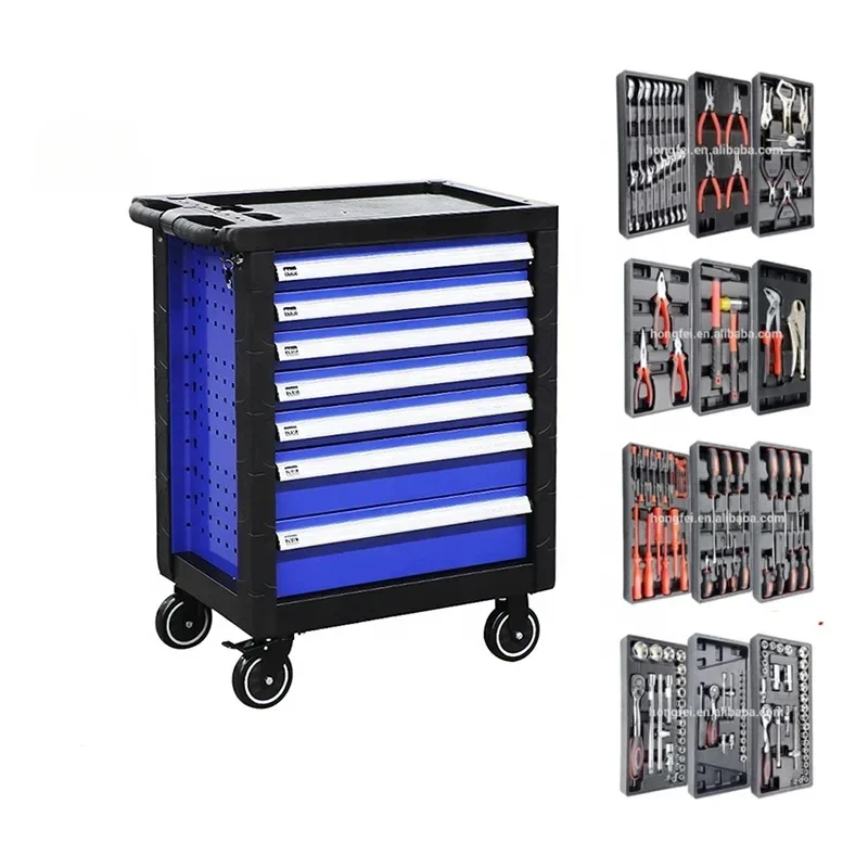 Automotive Hand Tool Box Set Professional Tool Cabinet 2024 Hot Sale