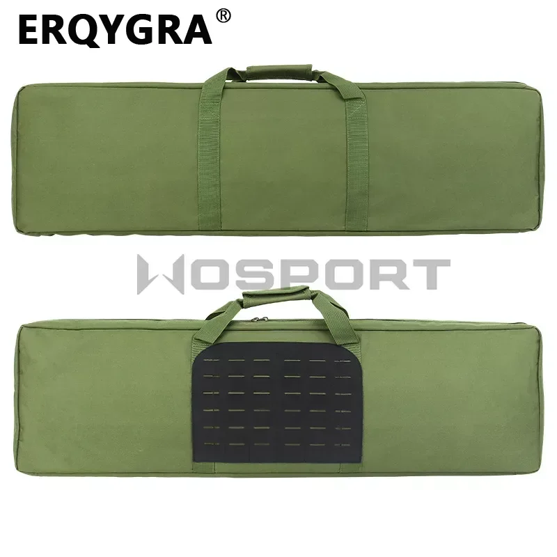 

ERQYGRA Camping Tactical Rifle Bag 100cm MOLLE System Hunting Outdoor Sports Fishing Paintball CS Shooting Training Equipment