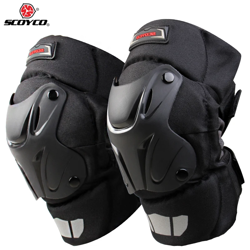 

SCOYCO Motorcycle Knee Pads and Elbow Motocross Guards Protection Motorbike Riding Knee Elbow Protective Combo MTB Joelheira Set