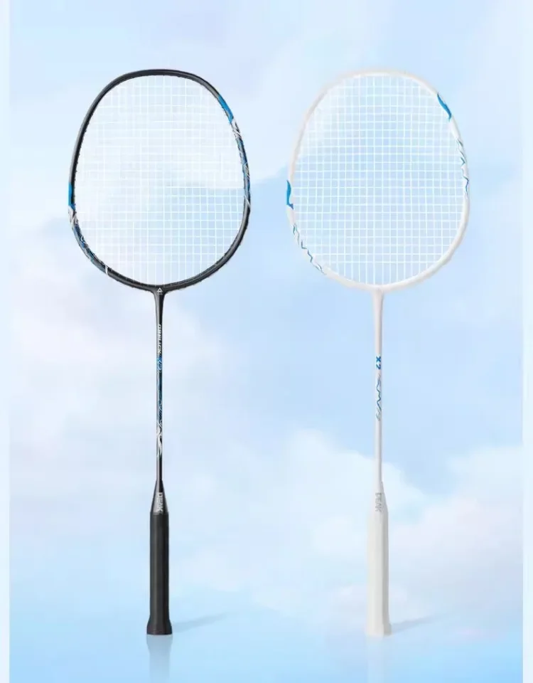 A49 Badminton Racket Carbon Composite Fiber Professional Grade Ultra Light Resistant High Pound Double Racket
