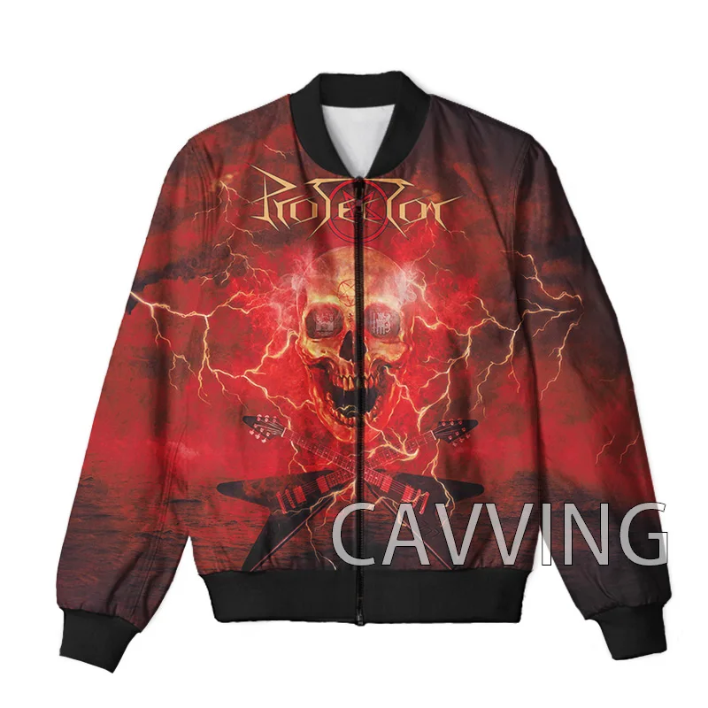 

CAVVING 3D Printed Protector Rock Zipper Bomber Jackets Men Overcoat Mens Coat Zip Up Jackets for Women/Men