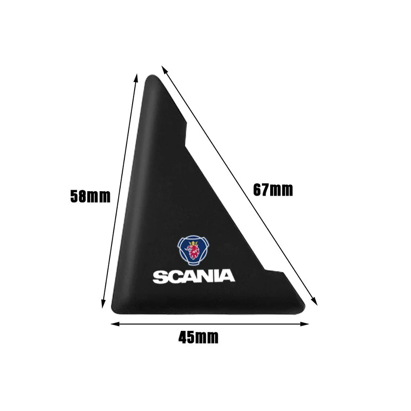 Cubierta de esquina de puerta de coche de silicona, 2 piezas, para Scania 93, 113, 770, 770s, R420, R450, R500, R540, R620, S500, S540, V8, K250,