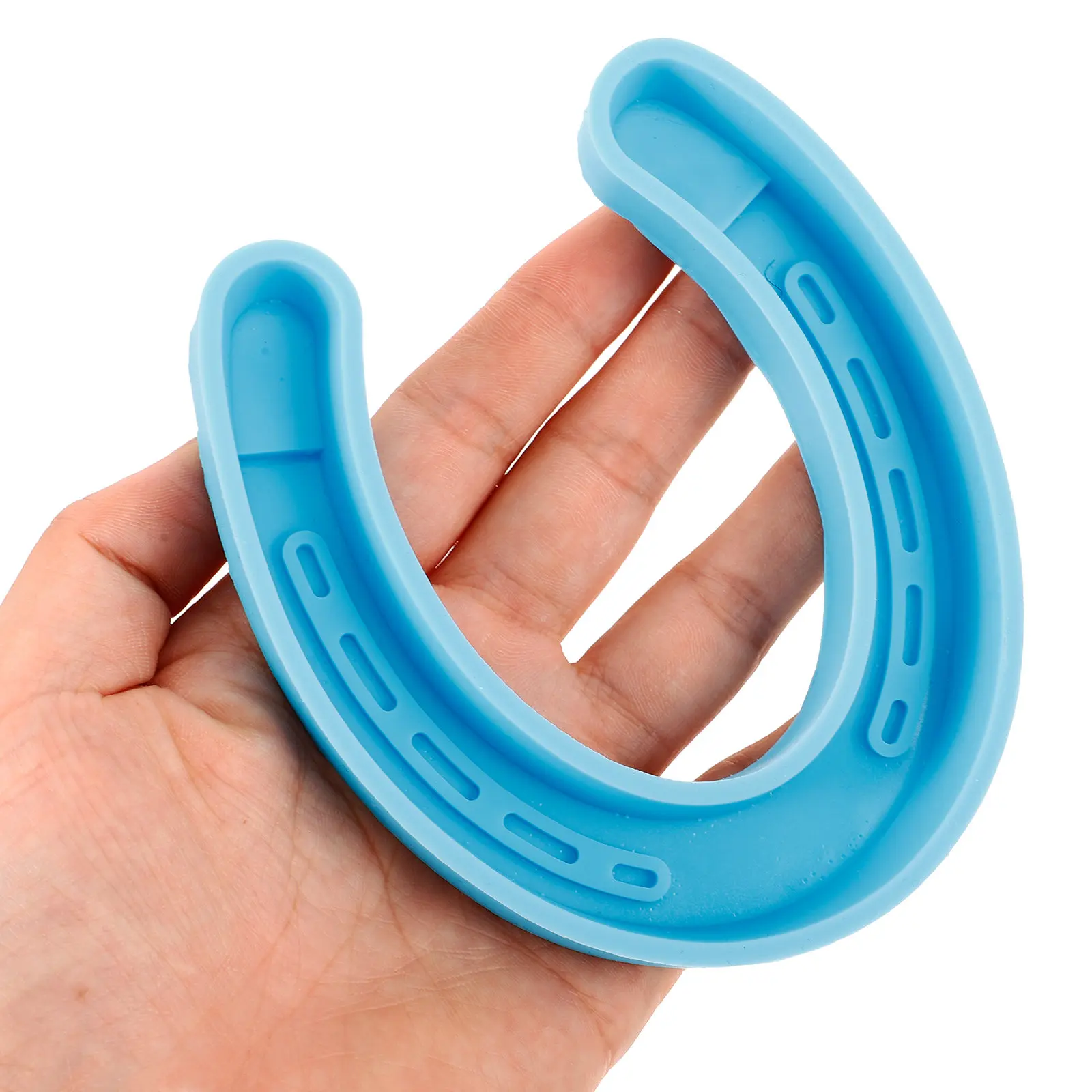 

1 Piece Horseshoe Shaped Silicone Mold for DIY Scented Making Flexible Reusable Craft Mold Safe Non-Toxic Wax