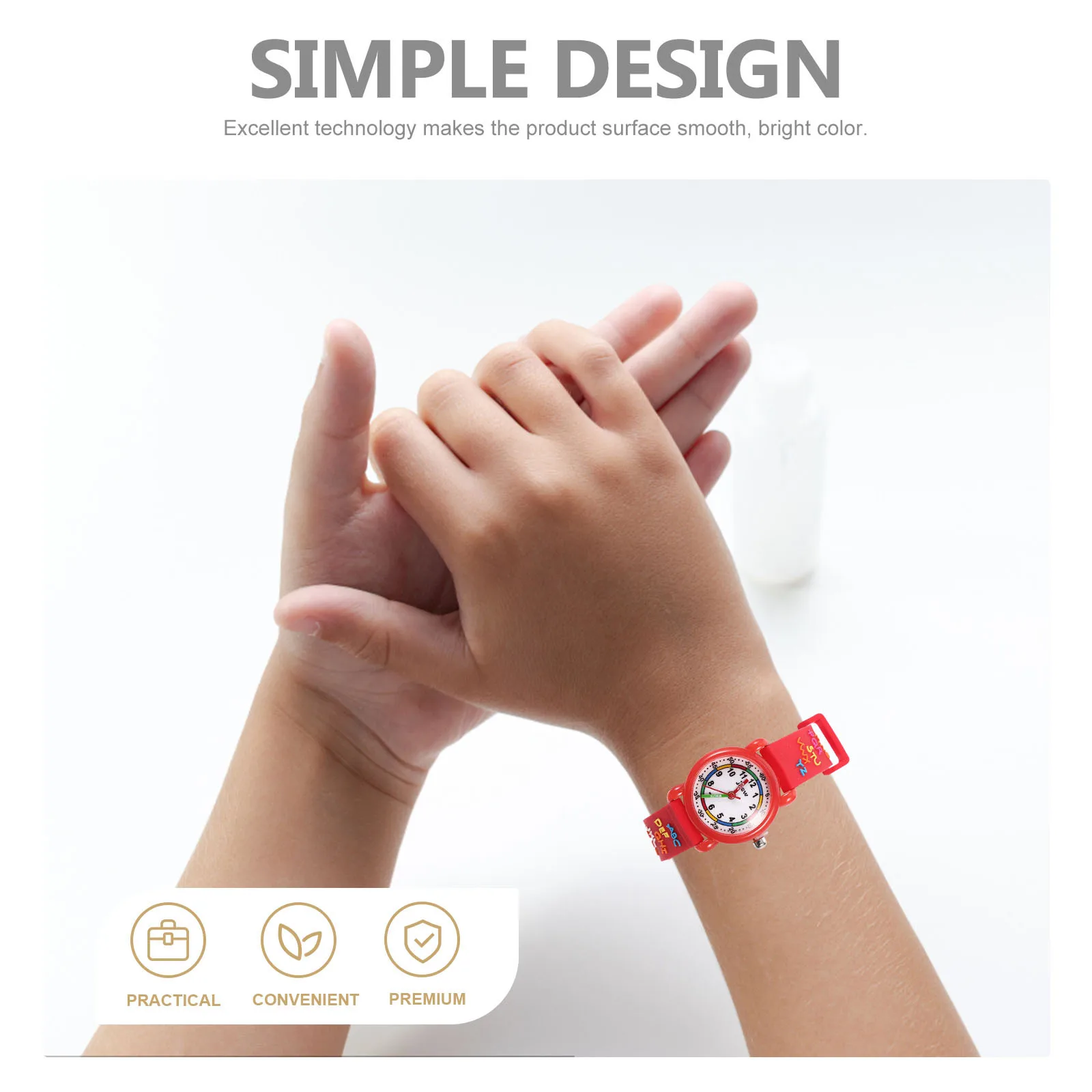 Kids Watch 3D Cartoon Alloy Material Lightweight Children Watch Easy Time Reading for Toddlers Boys Girls Kids Watches for Girl